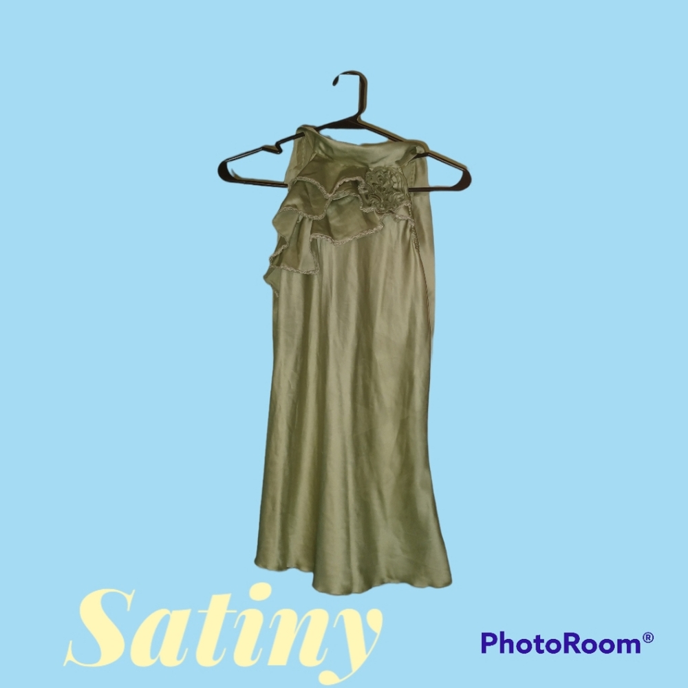Satin #vintage top New w/ tag